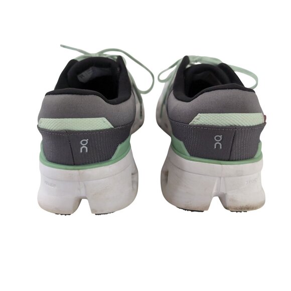 On Cloudrunner 2 Running Shoe Sneaker Mens 9.5 Gray White Lightweight Walking - Picture 4 of 12